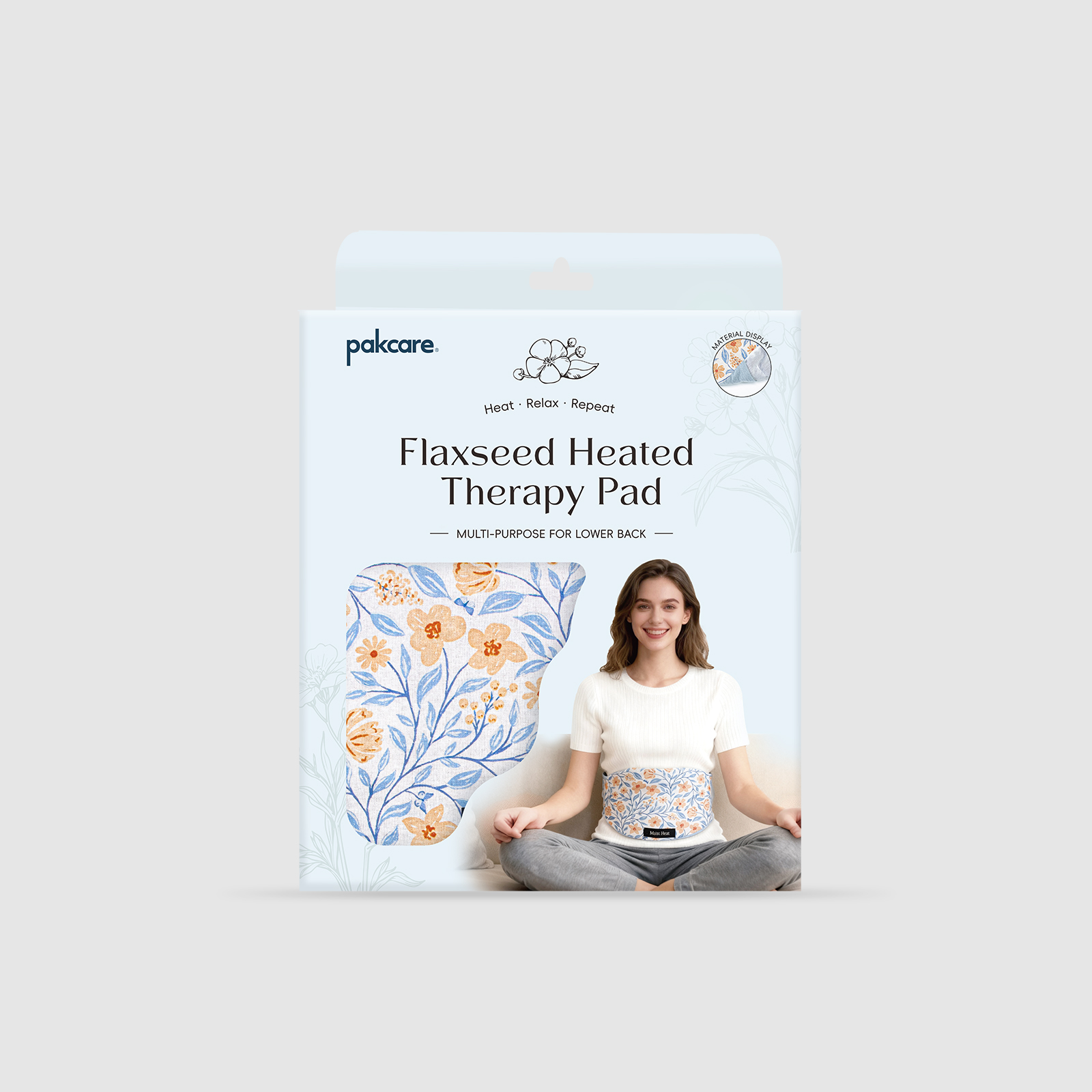 Microwave Moist Heating Lower Back Wrap 1