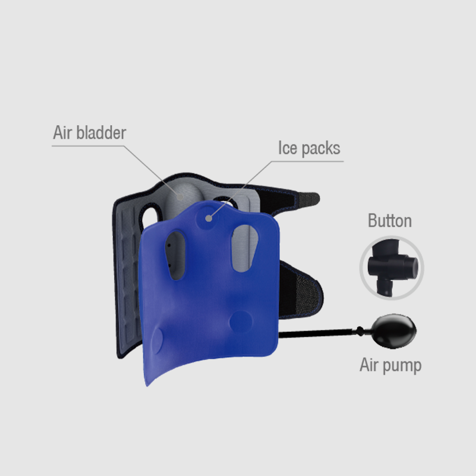 Compression Ice Wrist Pack