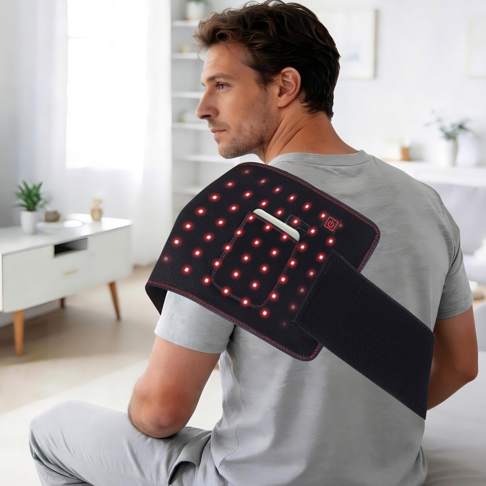 Multifunctional Red Light Heating Square Wrap 1